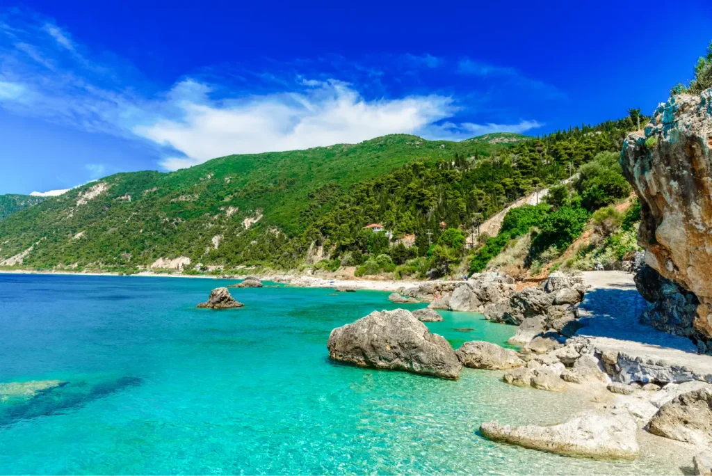 Megali Petra Beach Lefkas