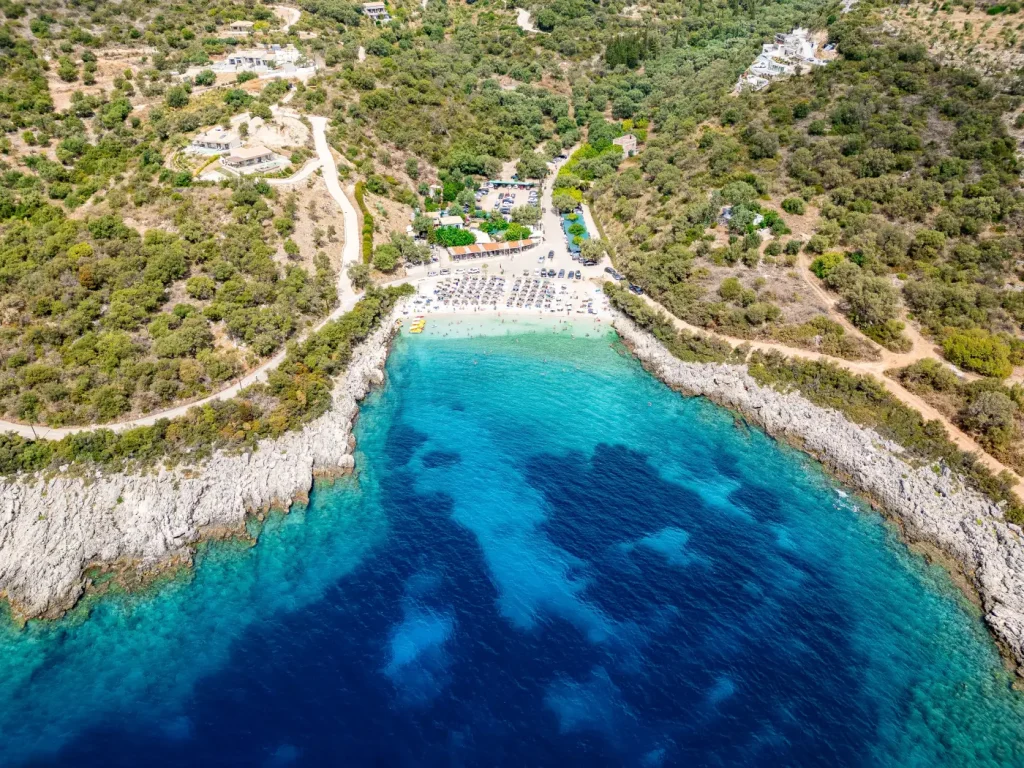 Ammoussa beach lefkas